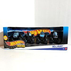 2025 Hot Wheels Monster Trucks X(L) Ray Series – Collector 4-Pack